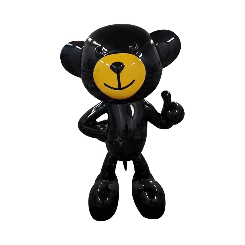 Creative Monkey Sculpture: Handgemaakte artistieke standbeeld voor modern huisdecoratie