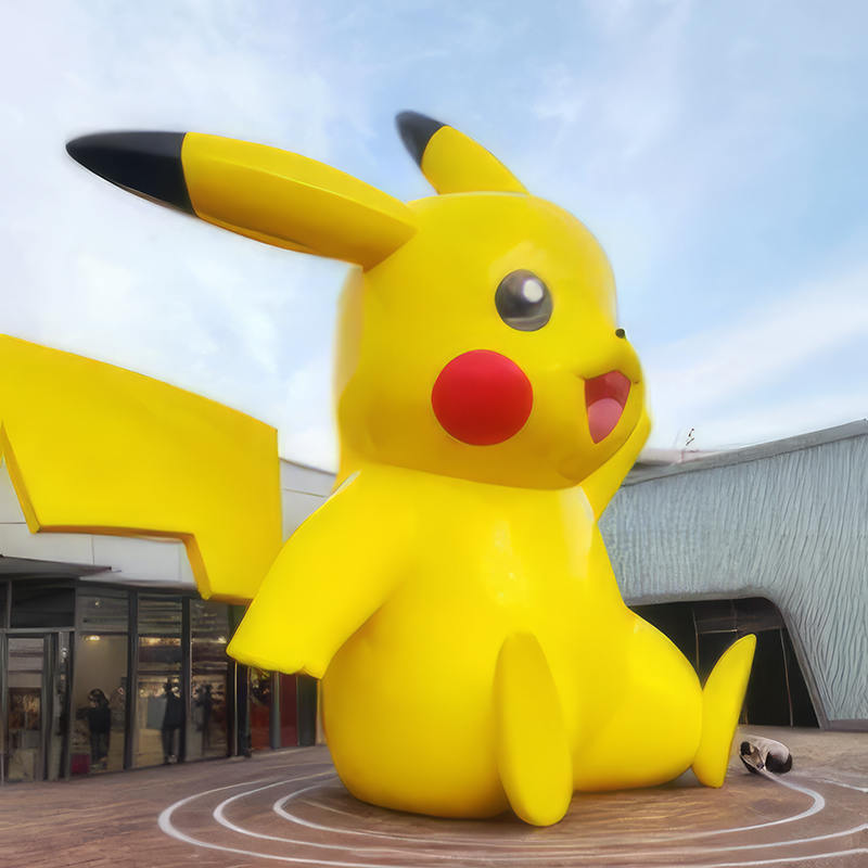 Pikachu-beeldhouwwerk